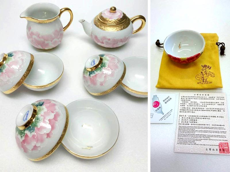 【 表現兩岸陶藝文化之美，連接傳統與當代之工藝 】Taiwan blue-and-white porcelain